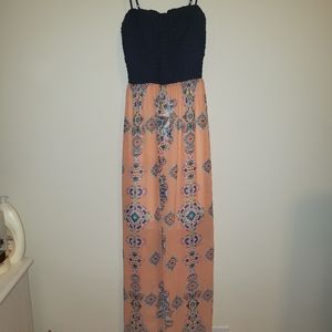 Long Spaghetti Strap dress